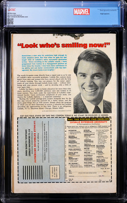 Amazing Spider-Man #163 CGC 4.0 - Marvel Comics 12/76