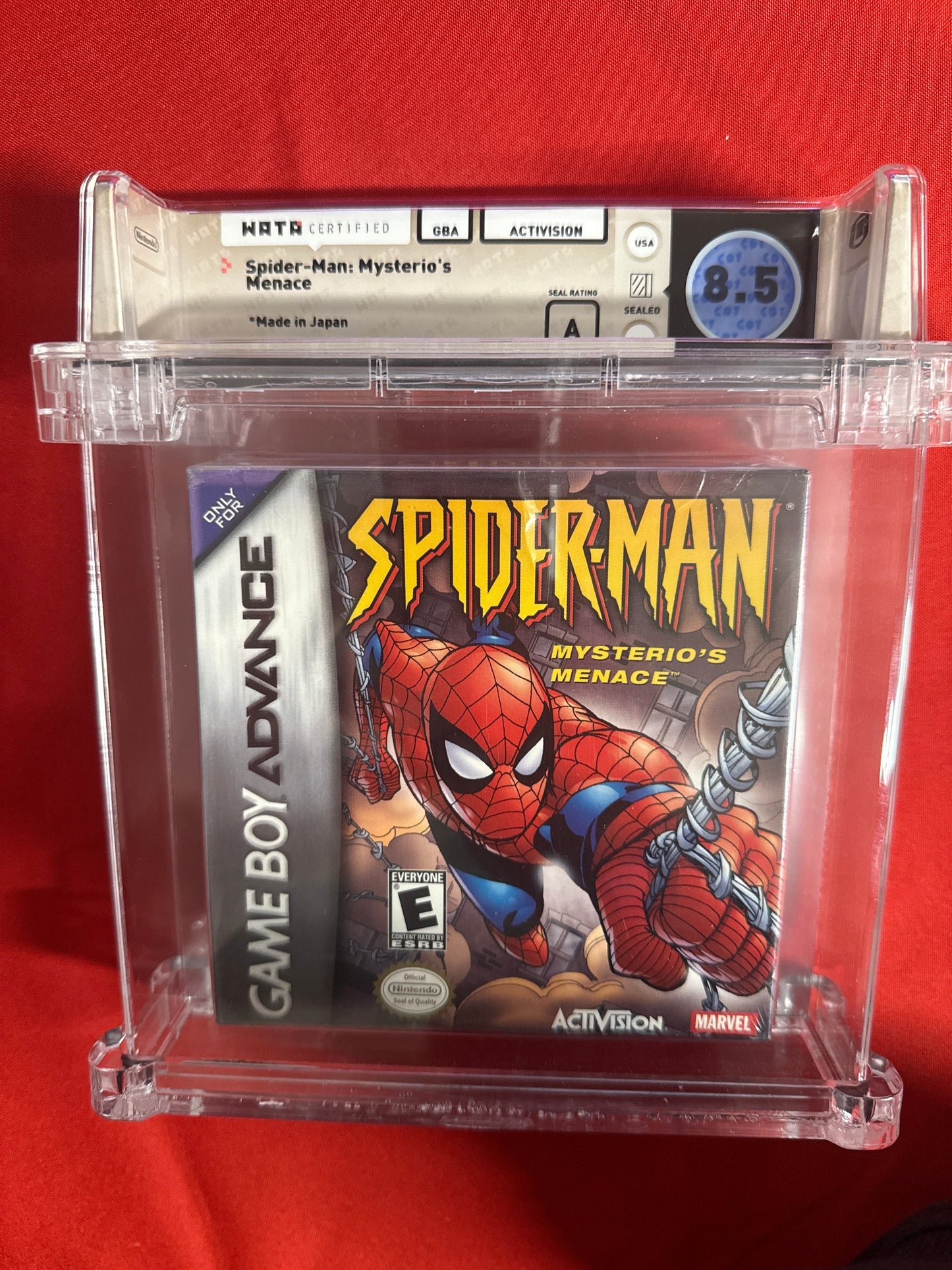 Spider-Man: Mysterio's Menace WATA 8.5 A - Nintendo GBA