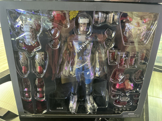 Iron Man 2 Model Tony Stark Mark 5 Suit Up Version Hot Toys