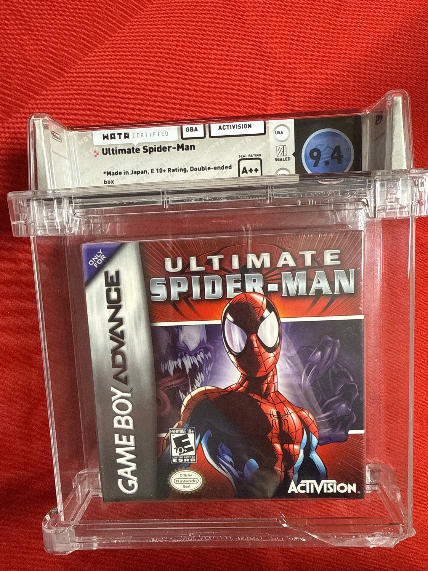 Ultimate Spider-Man WATA 9.4 A++ - Nintendo Gameboy Advance