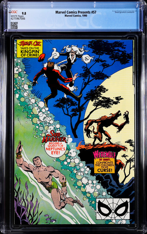 Marvel Comics Presents #57 CGC 9.8 - Marvel Comics 1990