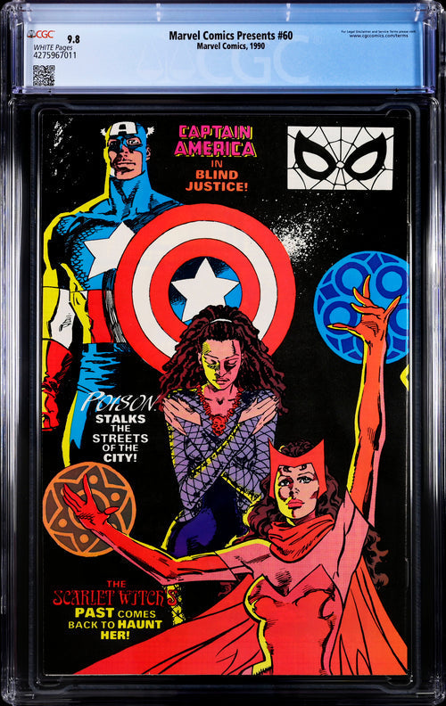 Marvel Comics Presents #60 CGC 9.8 - Marvel Comics 1990