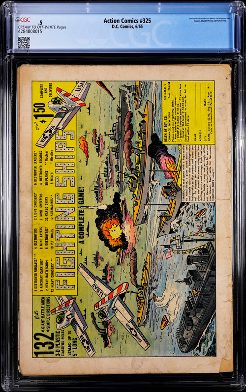 Action Comics #325 CGC 0.5 - DC Comics 6/65