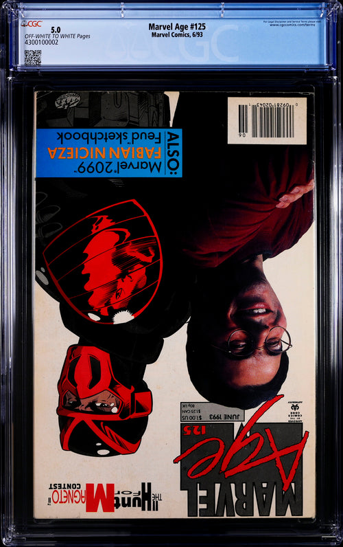 Marvel Age #125 CGC 5.0 - Marvel Comics 6/93