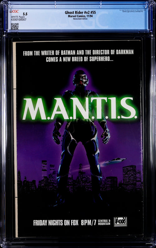 Ghost Rider #v2 #55 Newsstand Edition CGC 5.5 - Marvel Comics 11/94