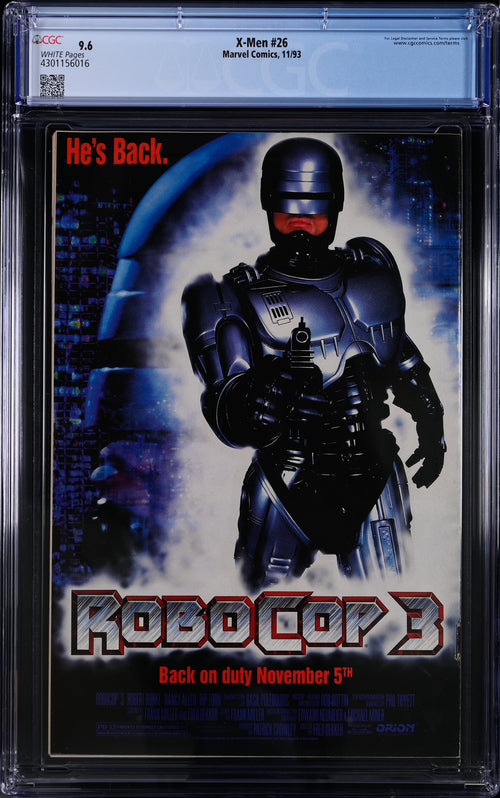 X-Men #26 CGC 9.6 - Marvel Comics 11/93