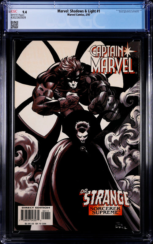 Marvel: Shadows & Light #1 CGC 9.4 - Marvel Comics 2/97