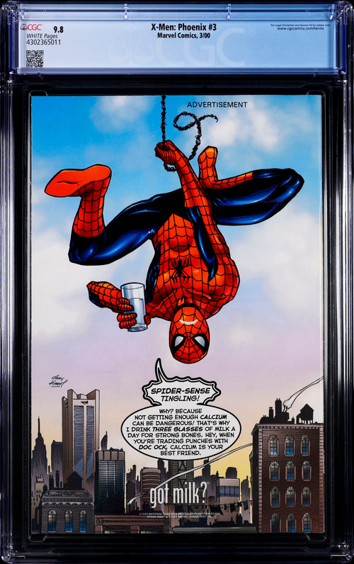 X-Men: Phoenix #3 CGC 9.8 - Marvel Comics 3/00