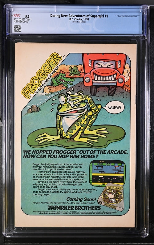 Daring New Adventures of Supergirl #1 Newsstand Edition CGC 5.5 - DC Comics 11/82