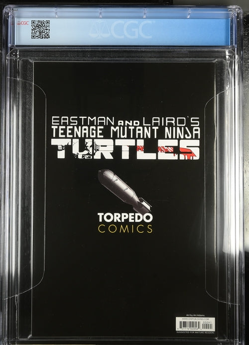 Teenage Mutant Ninja Turtles #1 Adams Mystery Box Sketch Cover CGC 9.6 - IDW Publishing 12/20