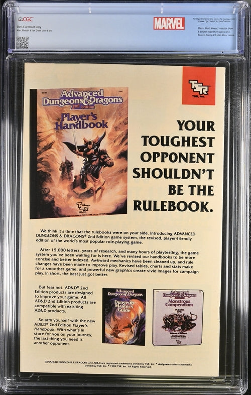 Uncanny X-Men #247 CGC 9.6 - Marvel Comics 8/89