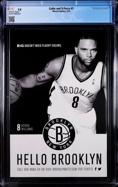 Cable and X-Force #1 CGC 9.8 - Marvel Comics 2/13