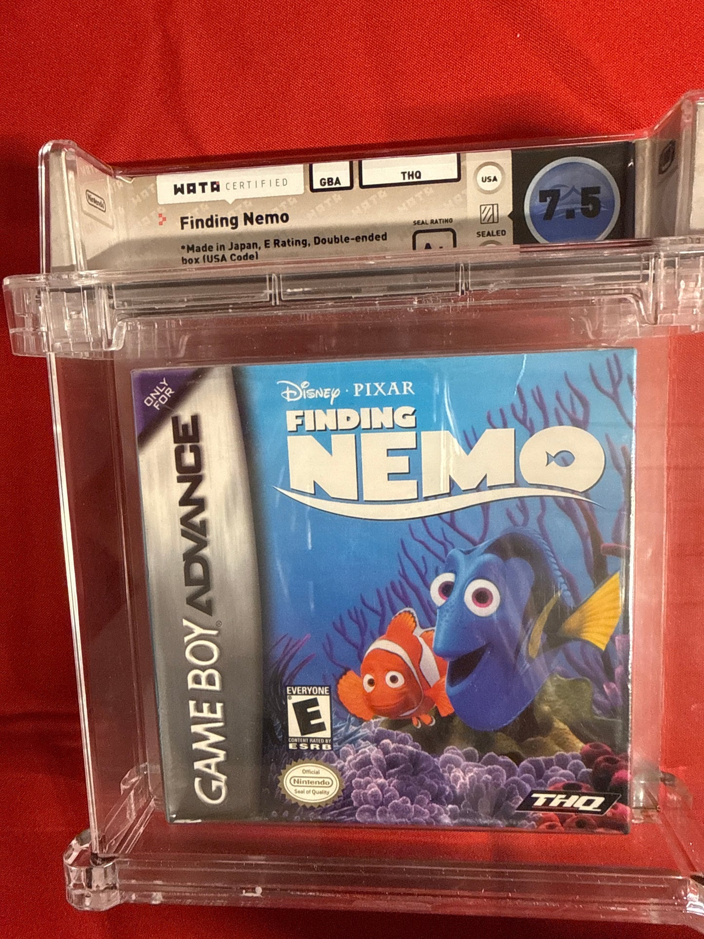 Finding Nemo WATA 7.5 A+ - Nintendo GBA