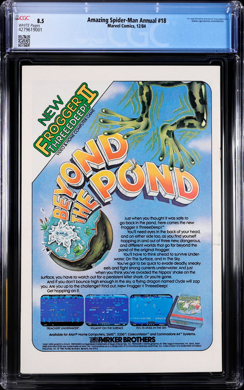 Amazing Spider-Man Annual #18 CGC 8.5 - Marvel Comics 12/84