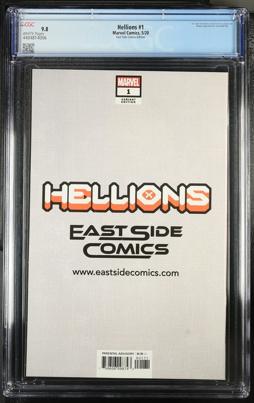 Hellions #1 East Side Comics Edition CGC 9.8 - Marvel Comics 5/20
