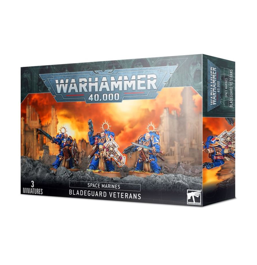 Warhammer 40000: Space Marines- Bladeguard Veterans