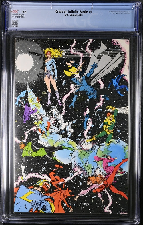 Crisis on Infinite Earths #1 CGC 9.6 - DC Comics 4/85
