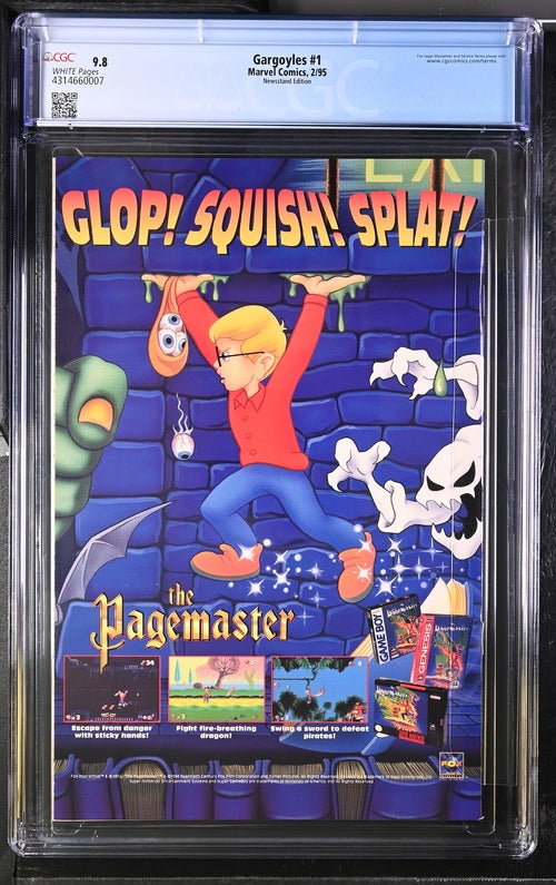 Gargoyles #1 Newsstand Edition CGC 9.8 - Marvel Comics 2/95