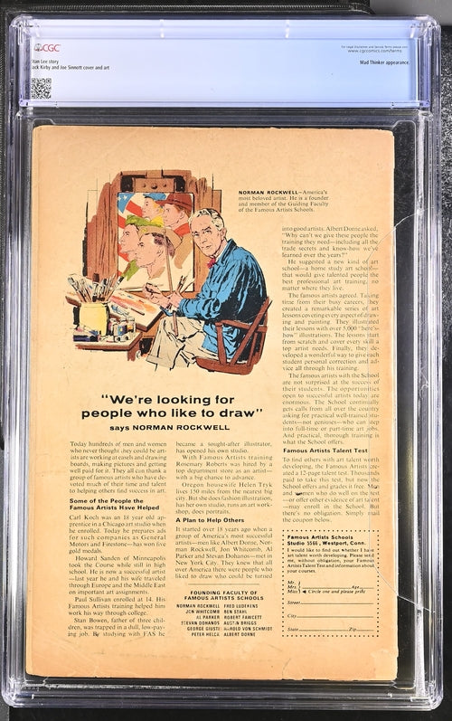 Fantastic Four #69 CGC 2.5 - Marvel Comics 12/67