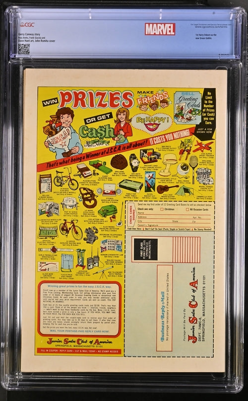 Amazing Spider-Man #69 CGC 8.5 - Marvel Comics 9/74