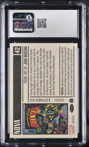 Nova #1 CGC 7.5 - 2012 Bronze Age Rittenhouse