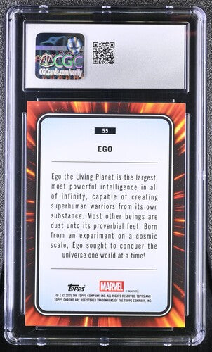 Ego CGC 9 - 2025 TOPPS CHROME MARVEL