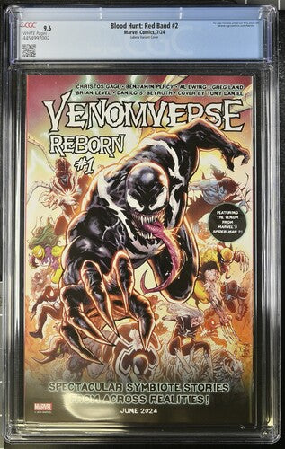 Blood Hunt: Red Band #2 CGC 9.6 - Marvel Comics 7/24