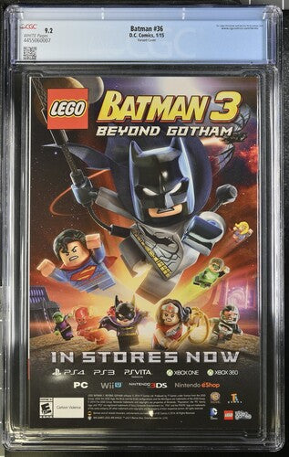 Batman #36 Variant Cover CGC 9.2 - DC Comics 1/15