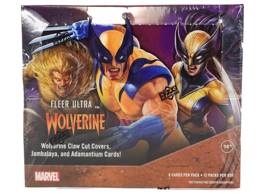 2024 Upper Deck Marvel Fleer Ultra Wolverine HOBBY BOX
