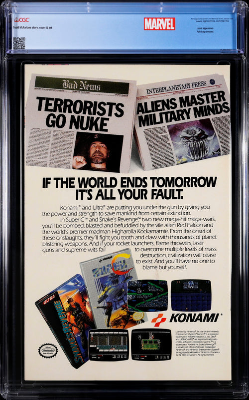 Spider-Man #1 Poly-Bagged Silver Edition CGC 9.6 - Marvel Comics 8/90