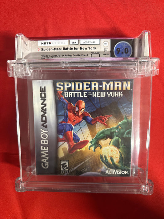 Spider-Man: Battle for New York WATA 9.0 A+ - Nintendo GBA