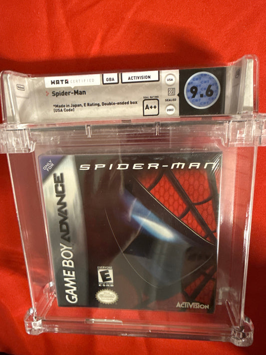 Spider-Man WATA 9.6 A++ - Nintendo Gameboy Advance