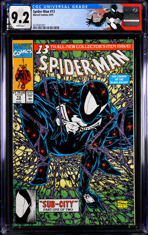 Spider-Man #13 CGC 9.2 - Marvel Comics 8/91
