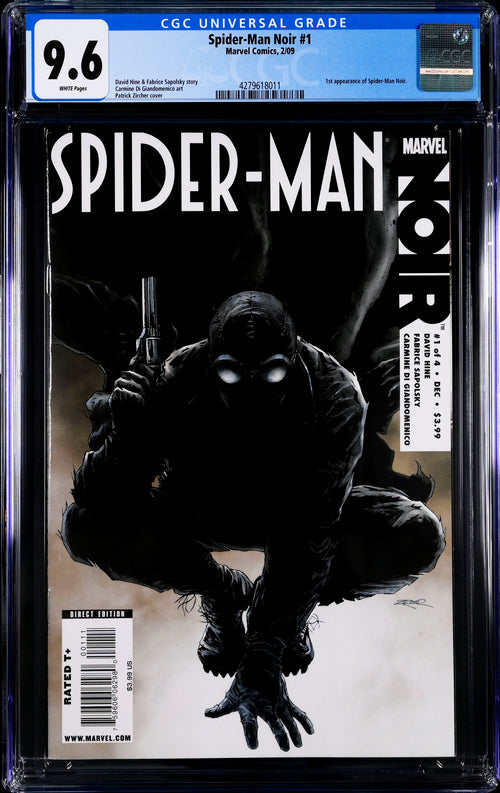 Spider-Man Noir #1 CGC 9.6 - Marvel Comics 2/09