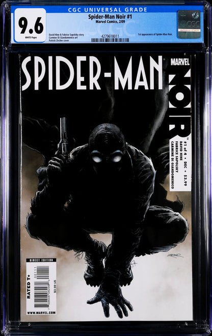 Spider-Man Noir #1 CGC 9.6 - Marvel Comics 2/09