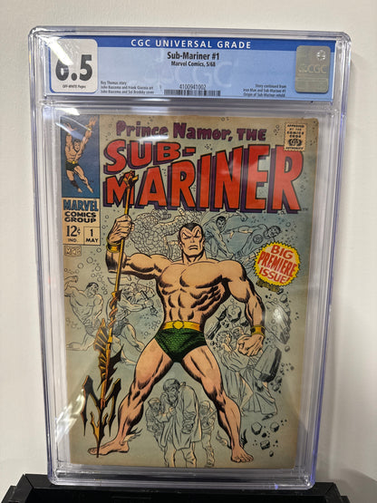 Sub-Mariner #1 CGC 6.5 - Marvel Comics 5/68