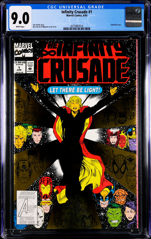 Infinity Crusade #1 CGC 9.0 - Marvel Comics 6/93