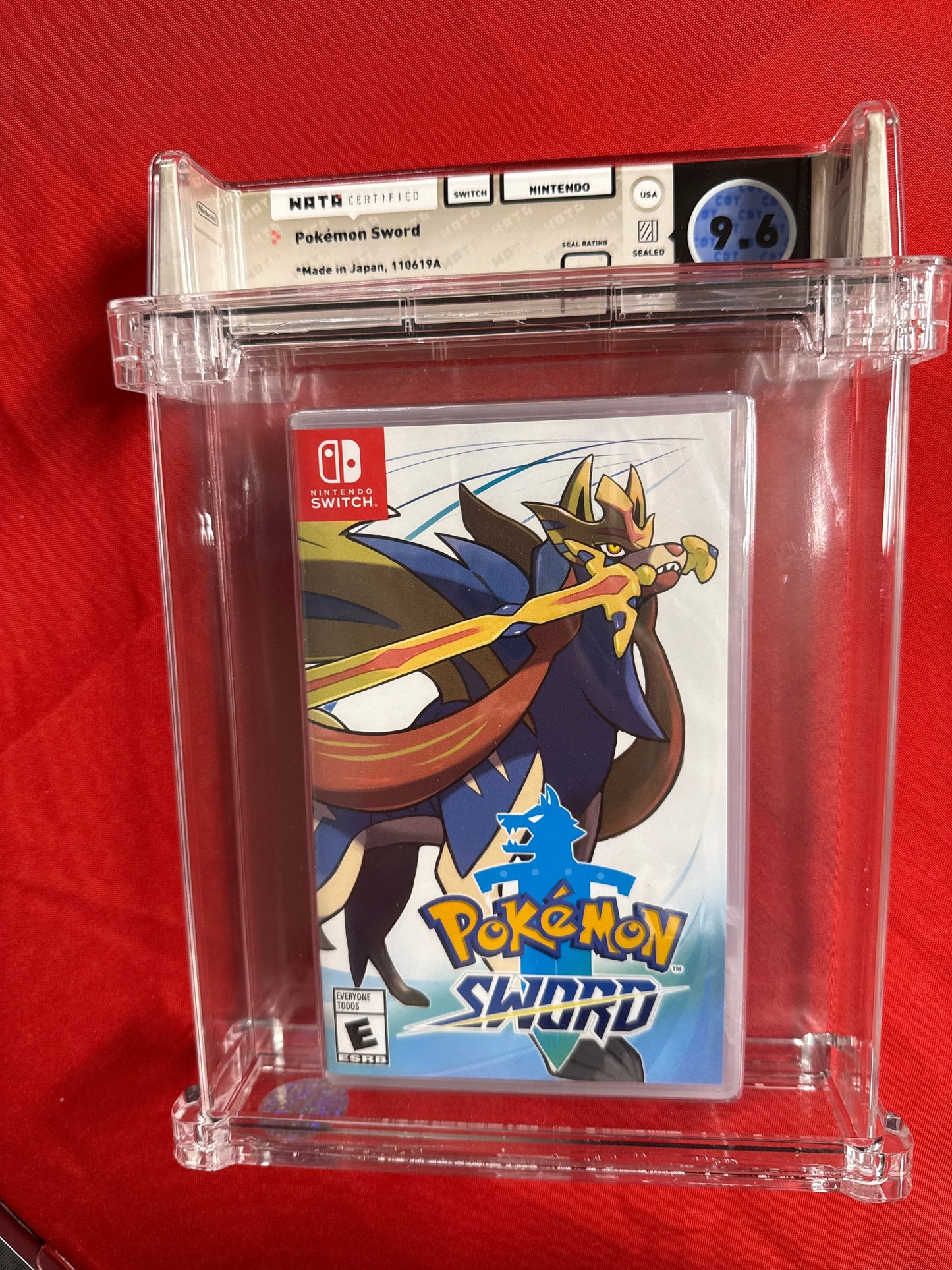 Pokémon Sword WATA 9.6 A+ - Nintendo Switch