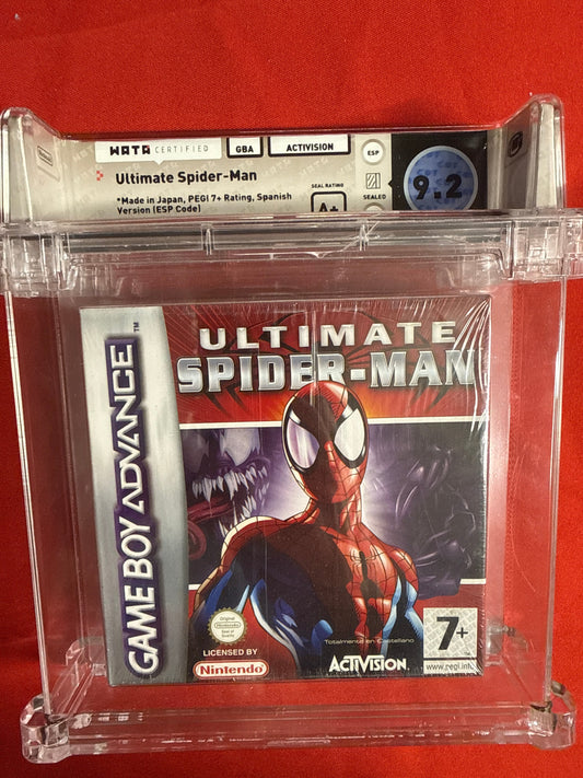 Ultimate Spider-Man Spanish Version WATA 9.2 A+ - Nintendo Gameboy Advance