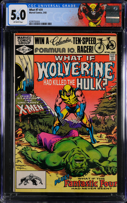 What If? #31 CGC 5.0 - Marvel Comics 2/82