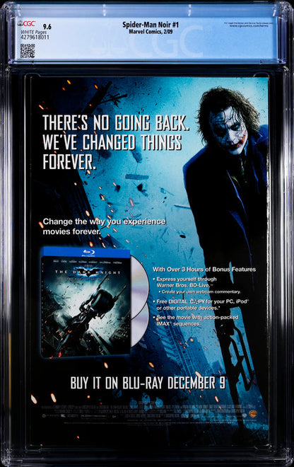 Spider-Man Noir #1 CGC 9.6 - Marvel Comics 2/09