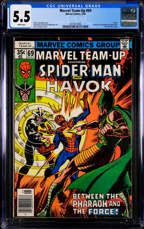 Marvel Team-Up #69 CGC 5.5 - Marvel Comics 5/78