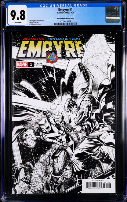 Empyre #1 CGC 9.8 - Marvel Comics 9/20