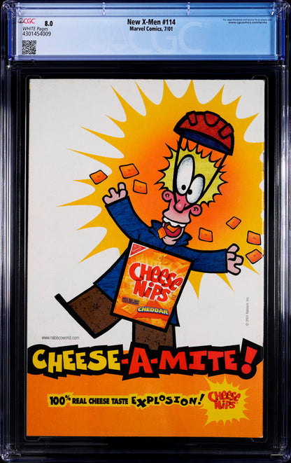 New X-Men #114 CGC 8.0 - Marvel Comics 7/01