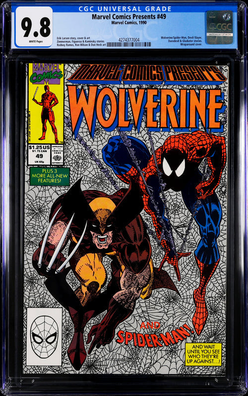 Marvel Comics Presents #49 CGC 9.8 - Marvel Comics 1990