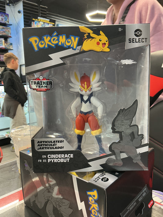 Cinderace Trainer Team Figure