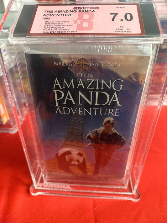 The Amazing Panda Adventure 1995 Beckett VHS 7.0 EX-