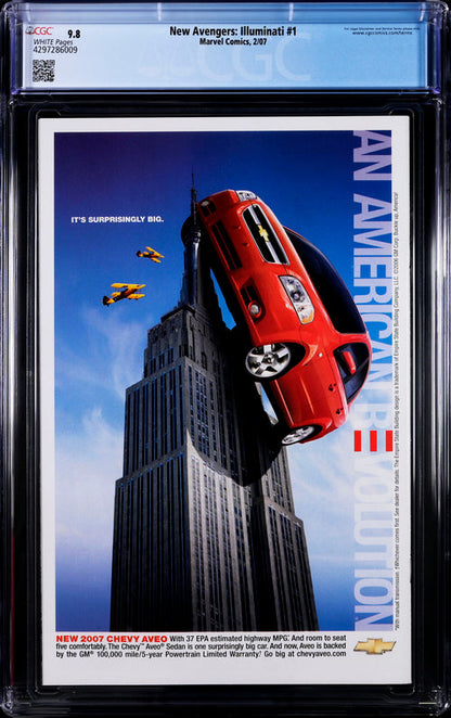 New Avengers: Illuminati #1 CGC 9.8 - Marvel Comics 2/07