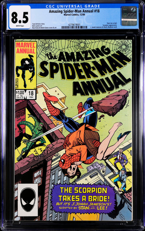 Amazing Spider-Man Annual #18 CGC 8.5 - Marvel Comics 12/84