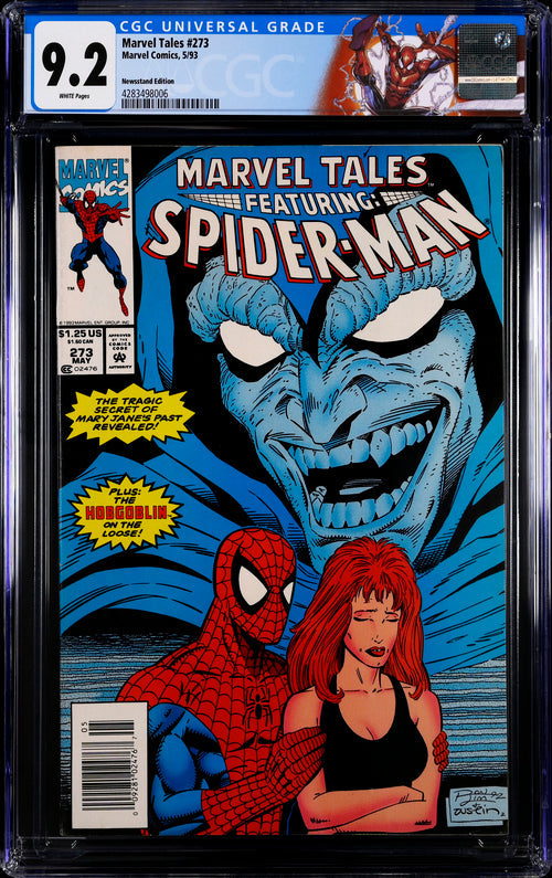 Marvel Tales #273 Newsstand Edition CGC 9.2 - Marvel Comics 5/93